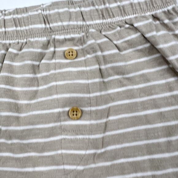 Little Co. Organic Neutral Striped Pants - Picture 3 of 5